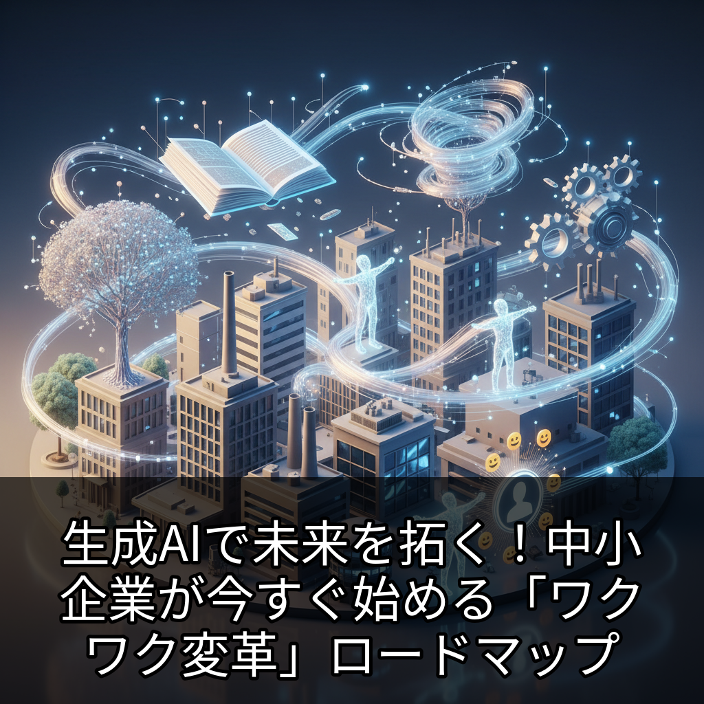 生成AIで未来を拓く！中小企業が今すぐ始める「ワクワク変革」ロードマップ