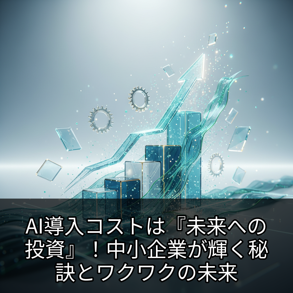 AI導入コストは『未来への投資』！中小企業が輝く秘訣とワクワクの未来