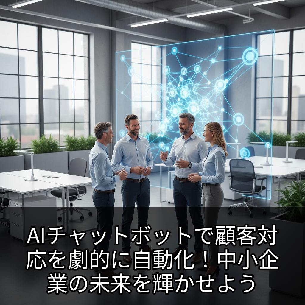 AIチャットボットで顧客対応を劇的に自動化！中小企業の未来を輝かせよう